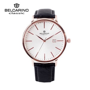 [BC6182(Date)RW] 벨카리노 로즈골드 써클 손목시계